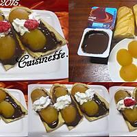 recette Viennoiseries au chocolat et abricots.