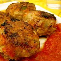 recette Boulettes moelleuses aux poivrons