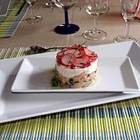 recette Tartare de saumon et radis croquant au Carré Frais