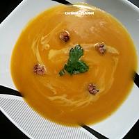 recette Velouté de potimarron, carotte