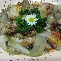 recette Pillons de poulet aux endives.