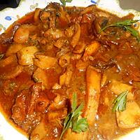 recette Seiche au curry