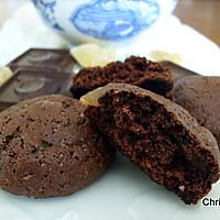recette Cookies Moelleux Choco-Gingembre