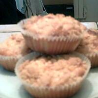 recette MUFFIN AU GRUMBLE DE POMME