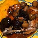 recette LAPIN AUX PRUNEAUX