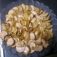 recette millefeuille de boudin blanc aux pommes