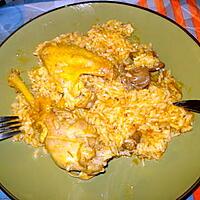 recette Poulet au riz