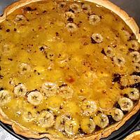 recette Tarte bananes chocolat