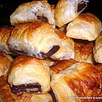 recette MINI PAINS AU CHOCOLAT EXPRESS