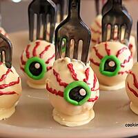 recette cakes pops spécial HALLOWEEN