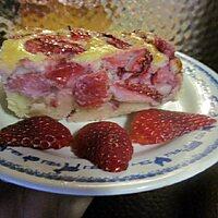 recette clafoutis aux fraises.