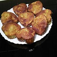 recette MUFFINS POMMES-CHOCOLAT BLANC-NOISETTES