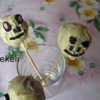 recette Cakes pops de la mort pour halloween