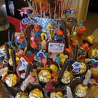 recette gateaux  bonbons  anniversaire  norah