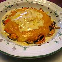 recette velouté  potimarron  et moules mariniéres  idée trouvée ds la cuisine j adore  et la gacilly