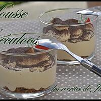 recette mousse à la pâte de spéculoos