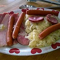 recette Choucroute rapide