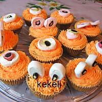 recette Cupcake potiron pour halloween