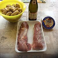 recette filet mignon de porc au camenbert et cidre