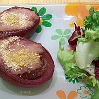 recette oignons rouges farcis