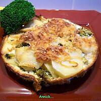 recette gratins dauphinois aux brocolis