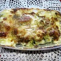 recette Courgettes au jambon et parmesan. gratinés.