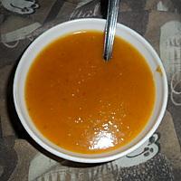 recette potage au butternut et tomate