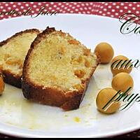 recette cake aux physalis et sirop d'érable