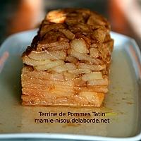 recette Terrine de Pommes Tatin