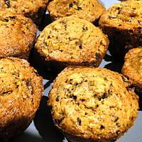 recette Muffins banane-chocolat-espresso