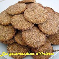 recette Petits sablés noix de coco-cannelle