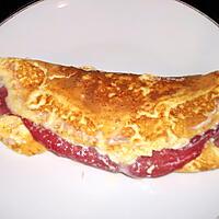 recette Omelette grison cancoillotte (régime dukan)