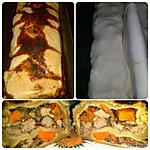 recette Tourte-cake aux foies de volaille