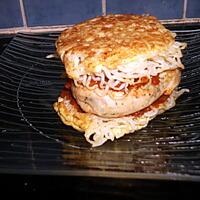 recette konjac burger (régime dukan)