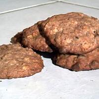 recette cookies banane-choco-flocon d'avoine