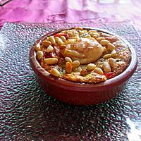 recette st  jacques sur  clafoutis de brocolis du blog  croquant  gourmand