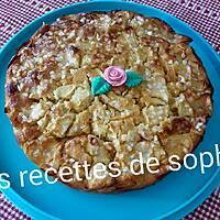 recette Gâteau madeleine aux pommes