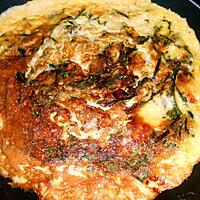 recette OMELETTE AUX ASPERGES SAUVAGES ET GIROLLES