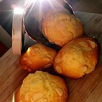 recette Madeleines au miel et amandes