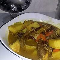 recette Tajine d'agneau au raisins secs