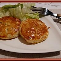 recette Tourtes feuilletées aux pommes de terre et mousserons