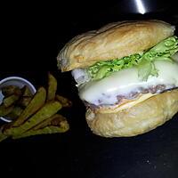 recette Burger feuilleté