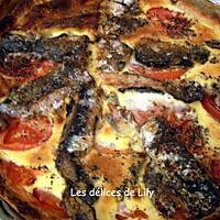 recette Quiche aux sardines