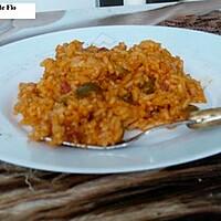 recette Riz poivron chorizo