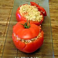 recette Tomates farcies au thon