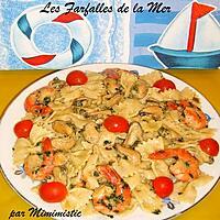 recette Les Farfalles de la Mer