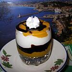 recette verrines aux velouté de mangues et chocolat