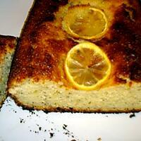 recette Gâteau au yaourt,citron et graines de pavot