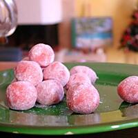 recette boules flamants roses