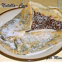 recette Crêpe Nutella - Coco